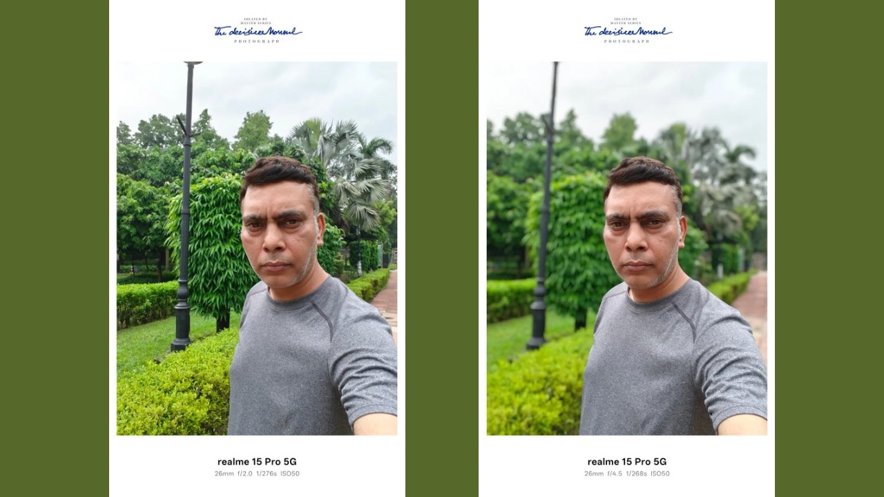 Realme 15 Pro 5G selfie