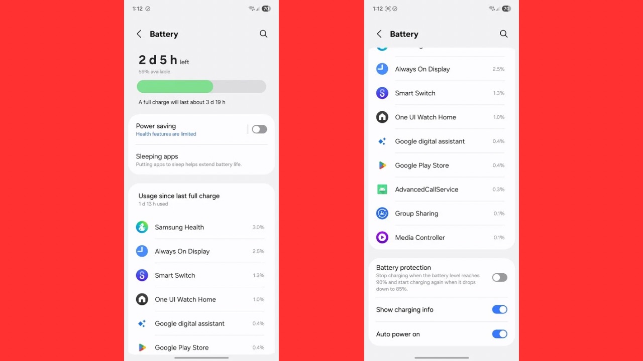 Samsung Galaxy Watch 8 battery life