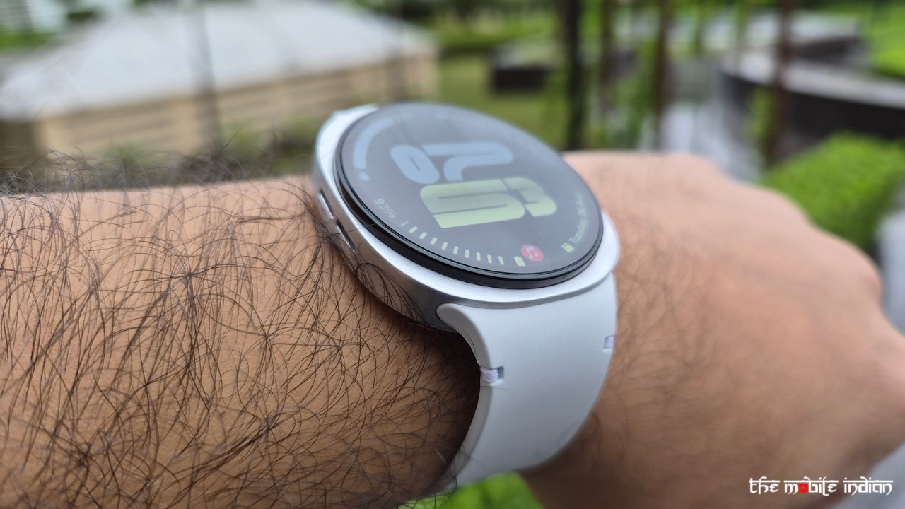 Samsung Galaxy Watch 8 on hand