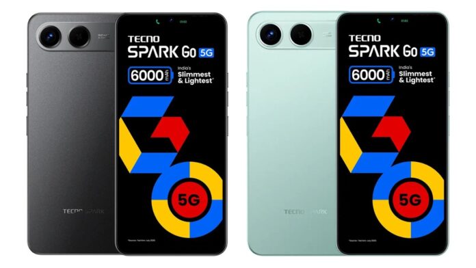 Tecno spark go 5G launched