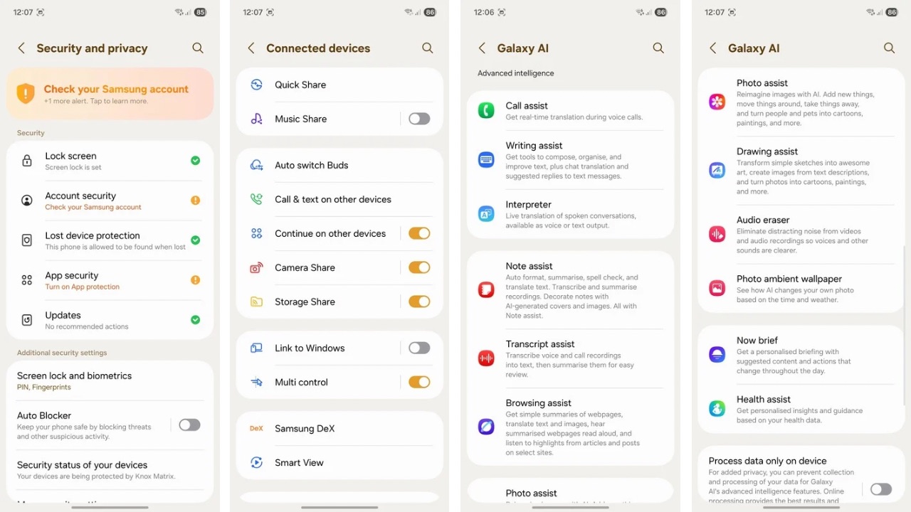 Galaxy Z Flip 7 Galaxy AI