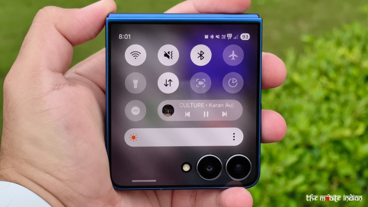 Galaxy Z Flip 7 cover screen QS