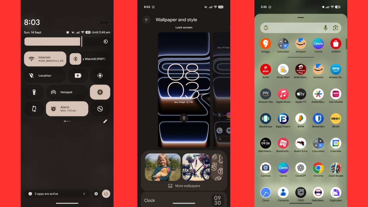 Pixel 10 Pro XL Material 3 expressive
