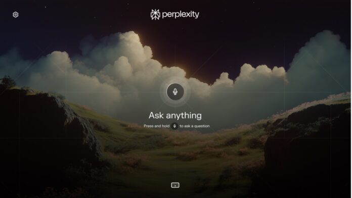 Perplexity AI TV app